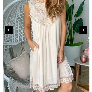 Off white Dress, knee length